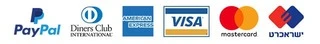 לוגויים כרטיסי אשראי