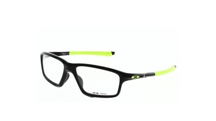 משקפי ראיה אוקלי לגברים OX8076 שחור, ירוק מרובעות