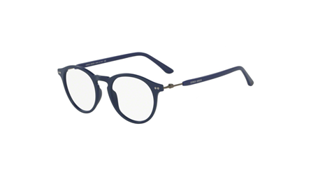משקפי ראיה ג'ורג'יו ארמני לגברים AR7040 כחול עגולות