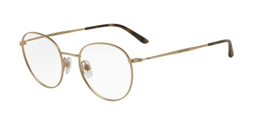 משקפי ראיה ג'ורג'יו ארמני לגברים AR5057 זהב עגולות