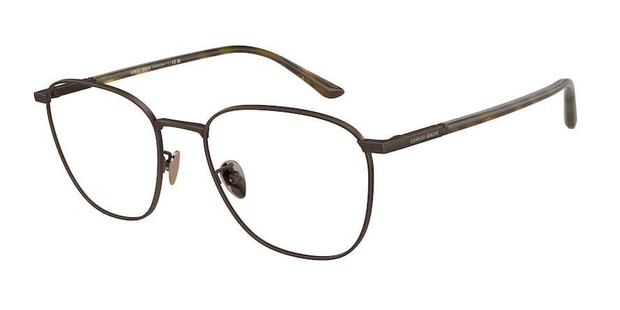 משקפי ראיה ג'ורג'יו ארמני לגברים AR5132 חום מרובעות