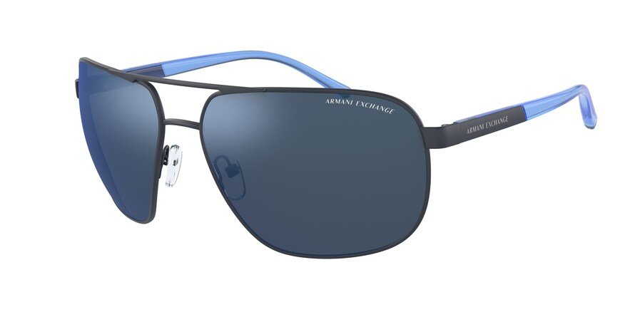 משקפי שמש ארמני אקסצ'יינג לגברים AX2040S כחול טייסים