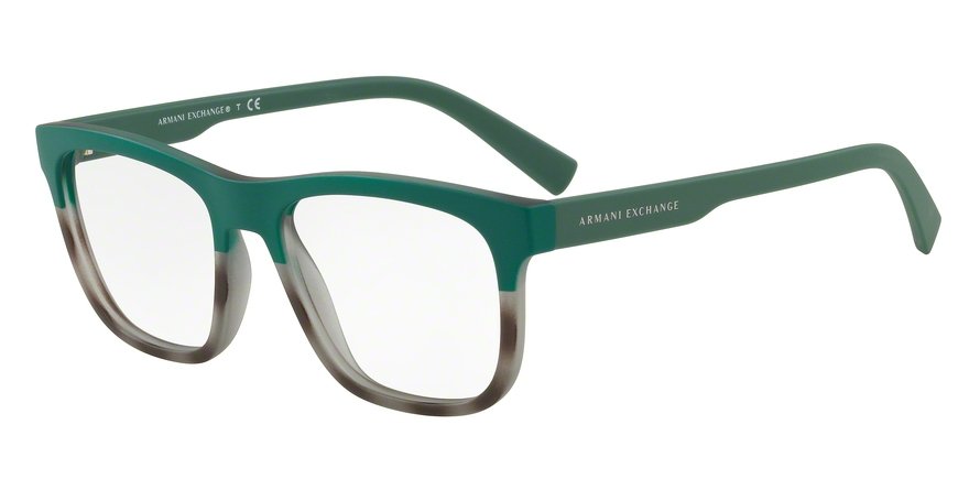 משקפי ראיה ארמני אקסצ'יינג AX3050 ירוק, אפור מרובעות