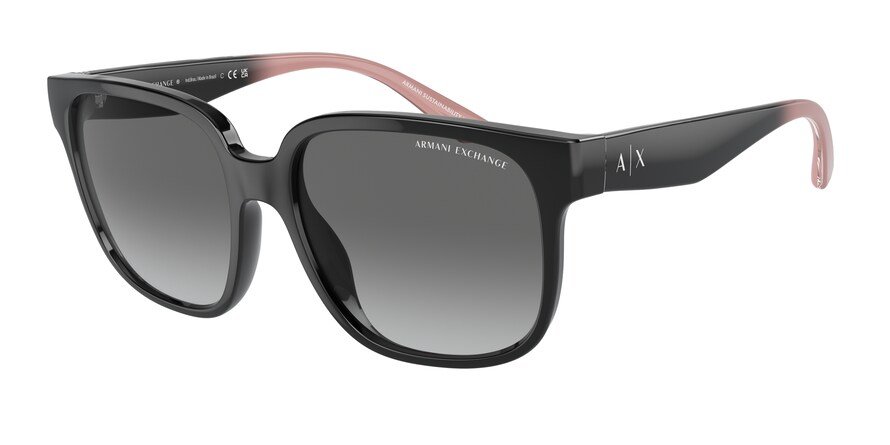 משקפי שמש ארמני אקסצ'יינג לנשים AX4136SU שחור מרובעות