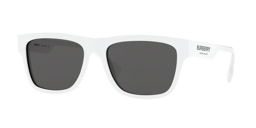 משקפי שמש ברברי לגברים B 4293 לבן מרובעות