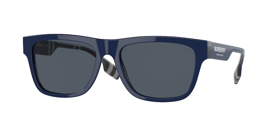 משקפי שמש ברברי לגברים B 4293 כחול מרובעות