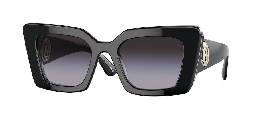 משקפי שמש ברברי לנשים DAISY B 4344 שחור מרובעות