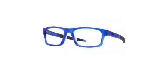 משקפי ראיה אוקלי לגברים CROSSLINK PITCH OX8037 כחול, מט מרובעות
