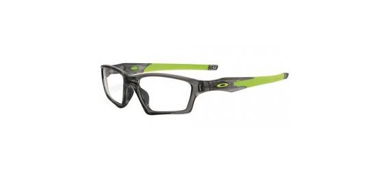 משקפי ראיה אוקלי לגברים CROSSLINK SWEEP OX8031 אפור, ירוק מרובעות
