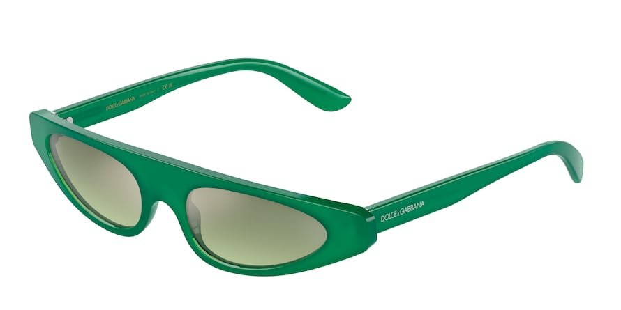 משקפי שמש דולצ'ה גבנה לנשים DG 4442 ירוק מלבניות