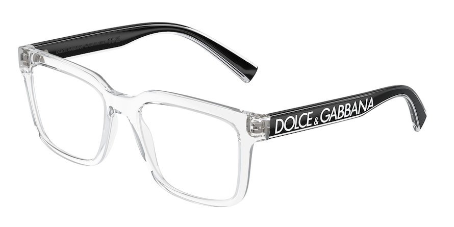 משקפי ראיה דולצ'ה גבנה לגברים DG 5101 לבן מרובעות