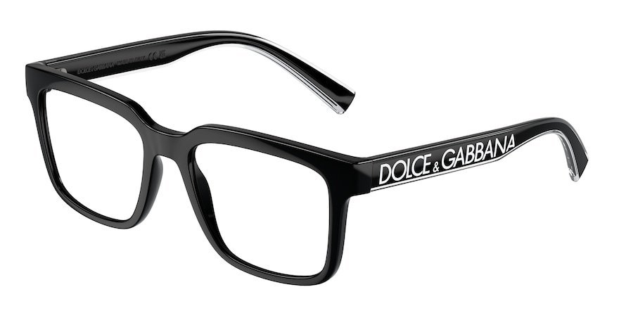 משקפי ראיה דולצ'ה גבנה לגברים DG 5101 שחור מרובעות