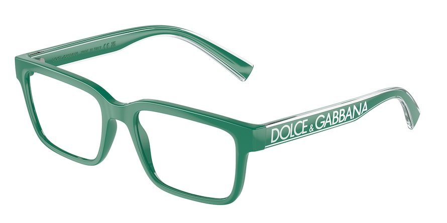משקפי ראיה דולצ'ה גבנה לגברים DG 5102 ירוק מלבניות