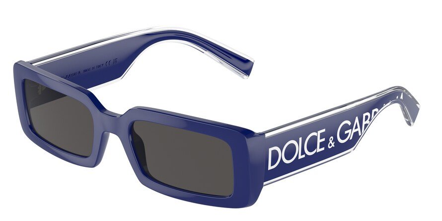 משקפי שמש דולצ'ה גבנה לנשים DG 6187 כחול מלבניות