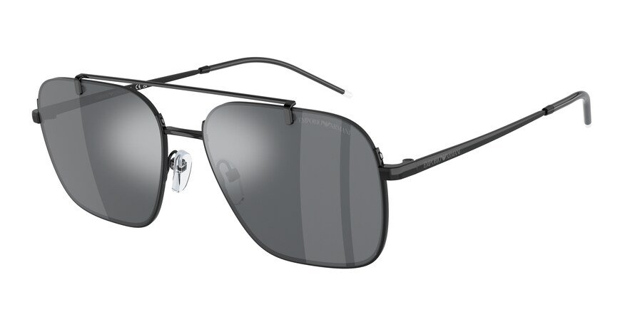 משקפי שמש אימפוריו ארמני לגברים EA 2150 שחור מלבניות