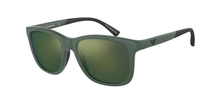 משקפי שמש אימפוריו ארמני לגברים EA 4184 ירוק מלבניות