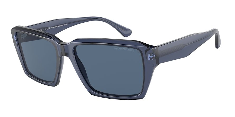 משקפי שמש אימפוריו ארמני לגברים EA 4186 כחול מלבניות