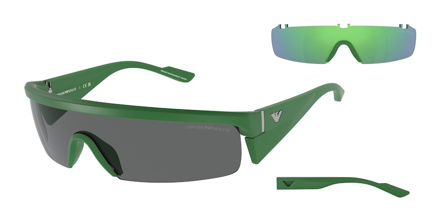 משקפי שמש אימפוריו ארמני לגברים EA 4204U ירוק מלבניות