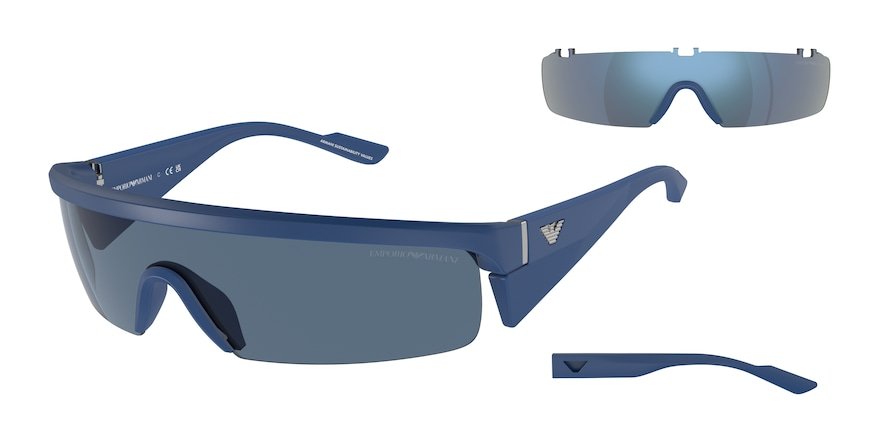 משקפי שמש אימפוריו ארמני לגברים EA 4204U כחול מלבניות