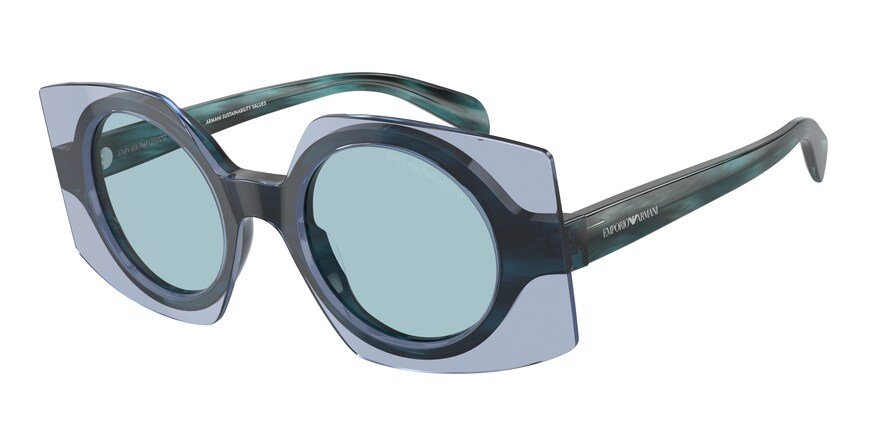 משקפי שמש אימפוריו ארמני לנשים EA 4207 כחול מרובעות