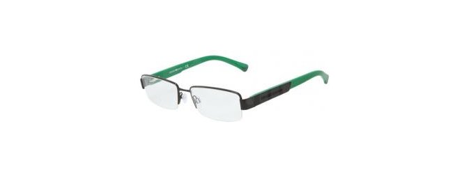משקפי ראיה אימפוריו ארמני לגברים EA 1001 שחור, ירוק מלבניות