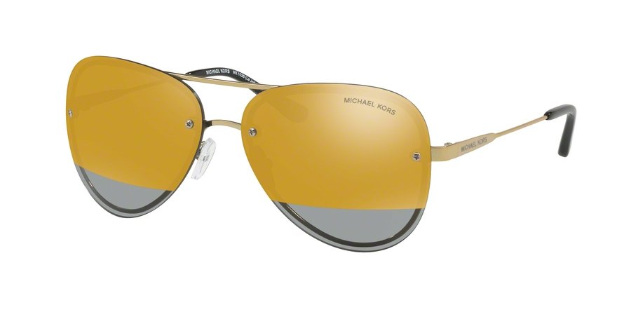 משקפי שמש מייקל קורס לנשים LA JOLLA MK 1026 זהב טייסים