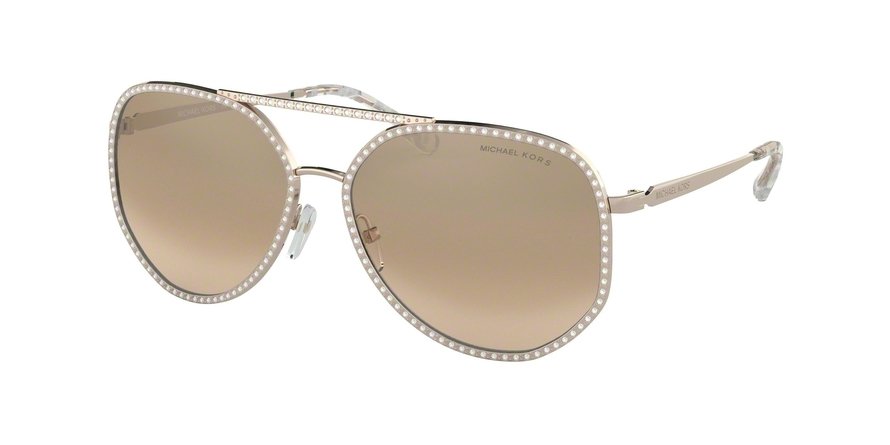 משקפי שמש מייקל קורס לנשים MIAMI MK 1039B זהב טייסים