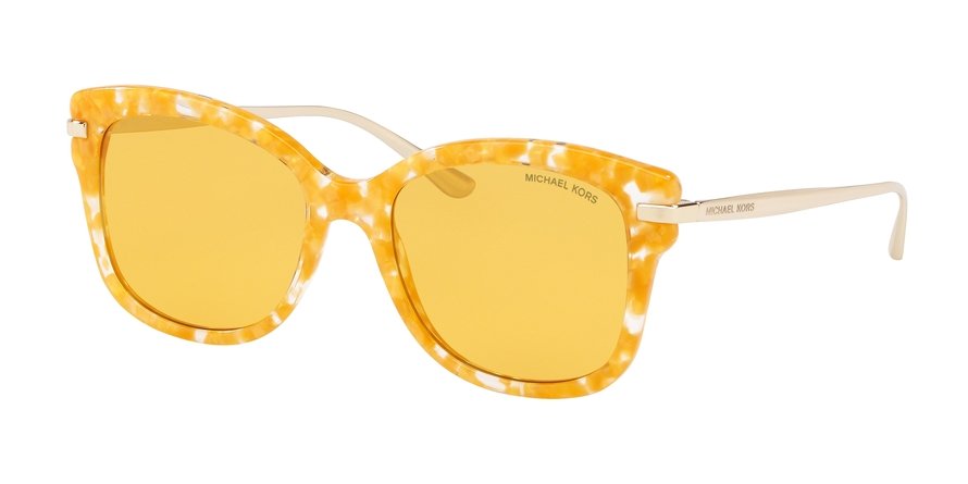 משקפי שמש מייקל קורס לנשים LIA MK 2047 צהוב, זהב מרובעות