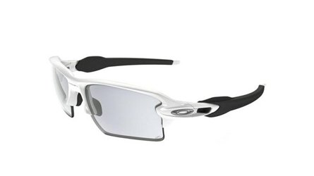 משקפי שמש אוקלי לגברים FLAK 2.0 XL OO9188 לבן מלבניות