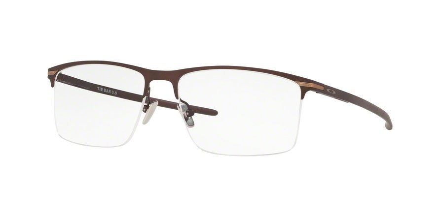 משקפי ראיה אוקלי לגברים TIE BAR 0.5 OX5140 חום מלבניות