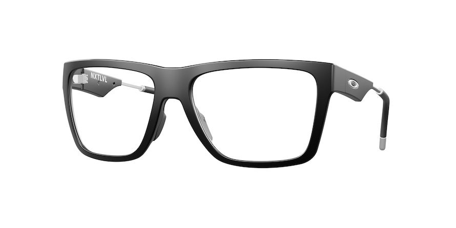 משקפי ראיה אוקלי לגברים NXTLVL OX8028 שחור מרובעות