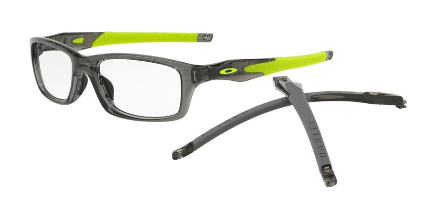משקפי ראיה אוקלי לגברים CROSSLINK OX8030 אפור, ירוק מרובעות