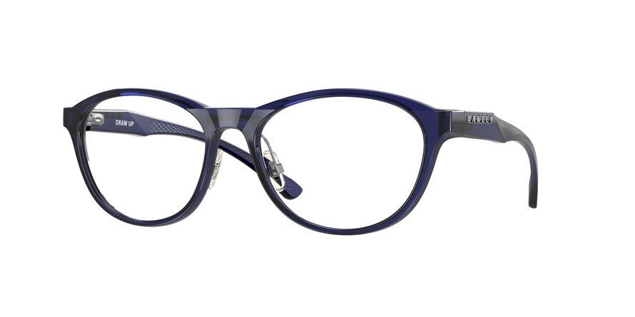משקפי ראיה אוקלי לנשים DRAW UP OX8057 כחול עגולות