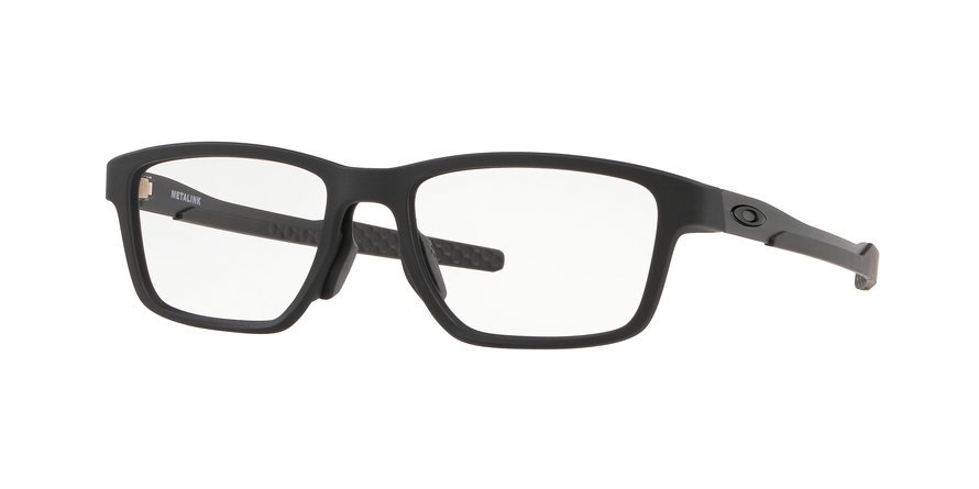 משקפי ראיה אוקלי לגברים METALINK OX8153 שחור מלבניות