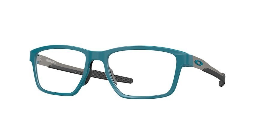 משקפי ראיה אוקלי לגברים METALINK OX8153 כחול מלבניות