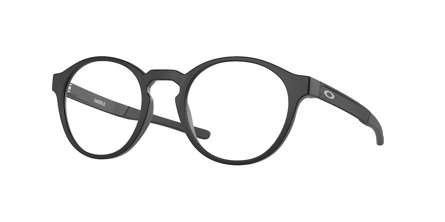 משקפי ראיה אוקלי לגברים SADDLE OX8165 שחור עגולות