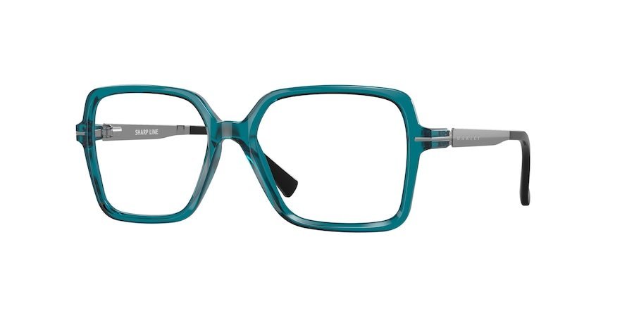משקפי ראיה אוקלי לנשים SHARP LINE OX8172 כחול מרובעות