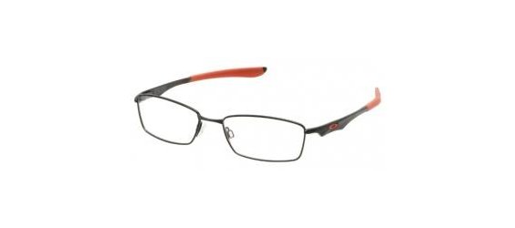 משקפי ראיה אוקלי לגברים WINGSPAN OX5040 אדום, שחור, מבריק מרובעות