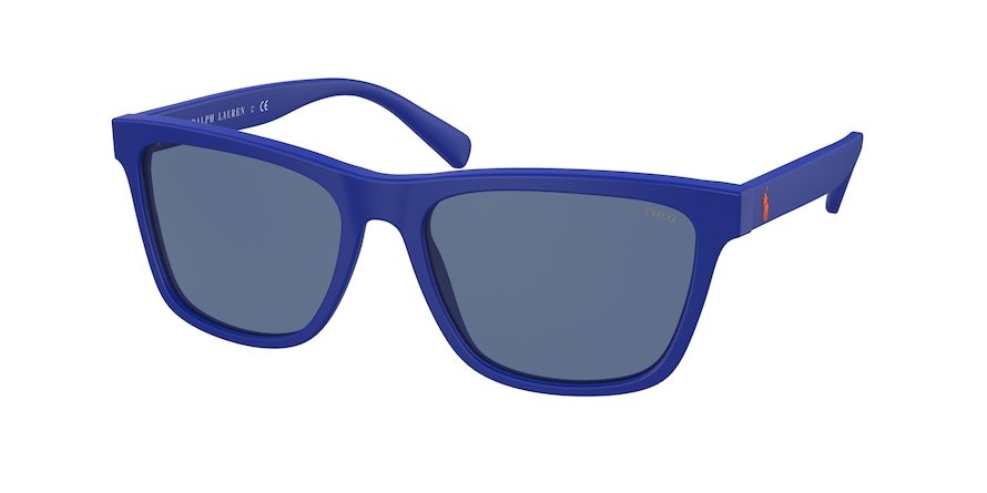 משקפי שמש פולו ראלף לורן לגברים PH 4167 כחול מלבניות