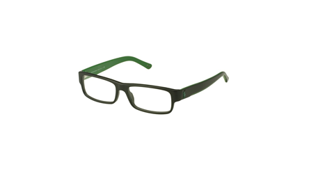 משקפי ראיה פולו ראלף לורן PH 2058 שחור, ירוק מלבניות