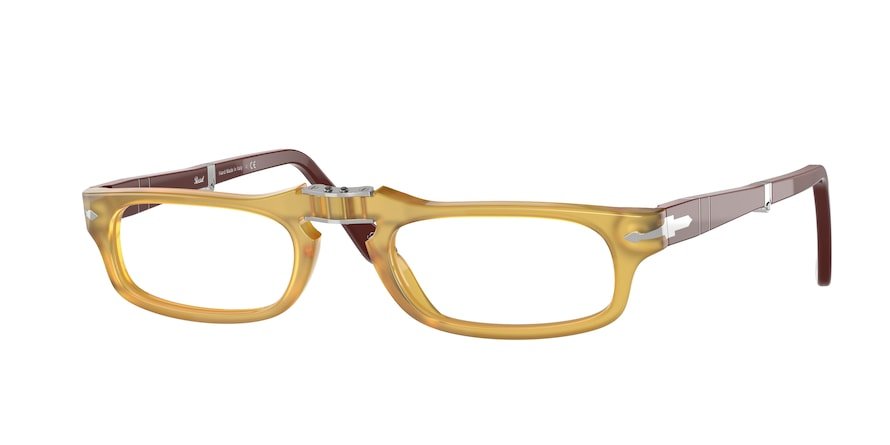 משקפי ראיה פרסול לגברים 2886-V צהוב מלבניות