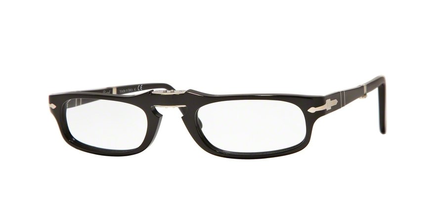 משקפי ראיה פרסול לגברים 2886-V שחור מלבניות