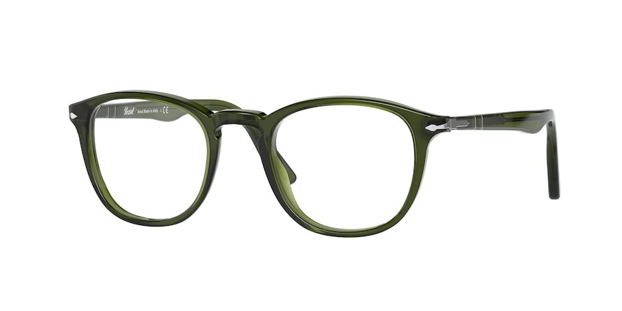 משקפי ראיה פרסול לגברים 3143-V ירוק מלבניות