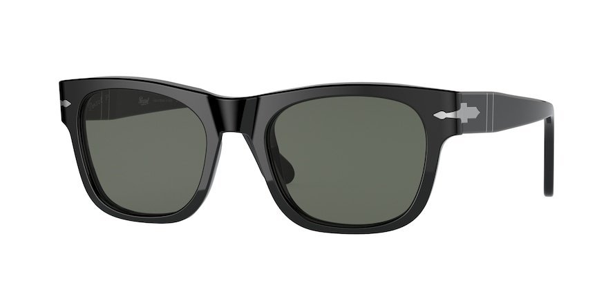 משקפי שמש פרסול 3269-S שחור מלבניות