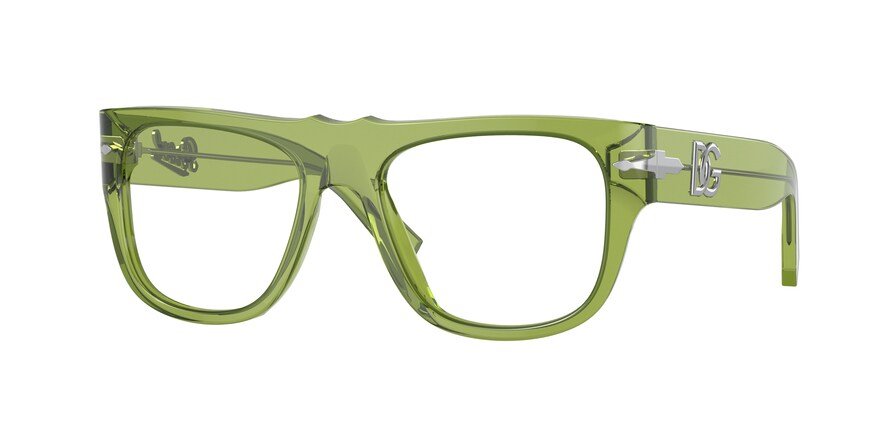 משקפי ראיה פרסול לנשים 3295-V ירוק מלבניות