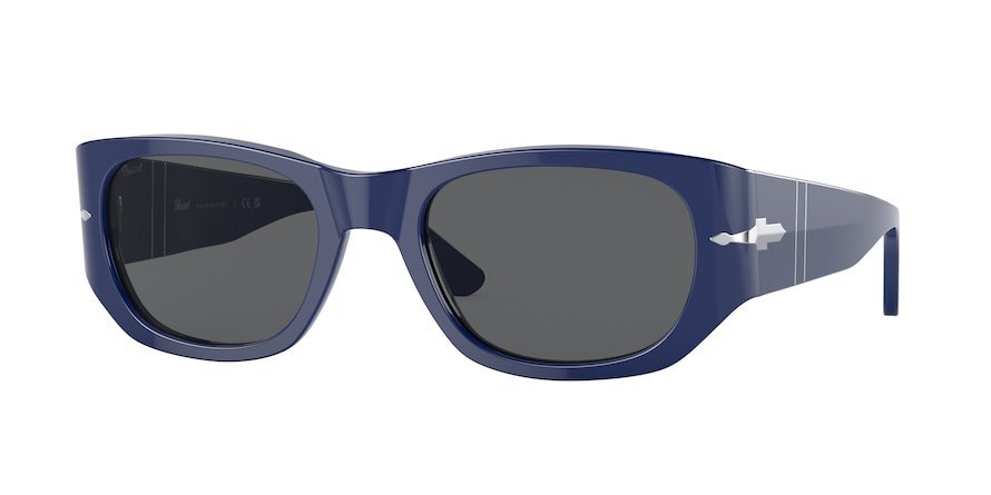 משקפי שמש פרסול 3307-S כחול מלבניות