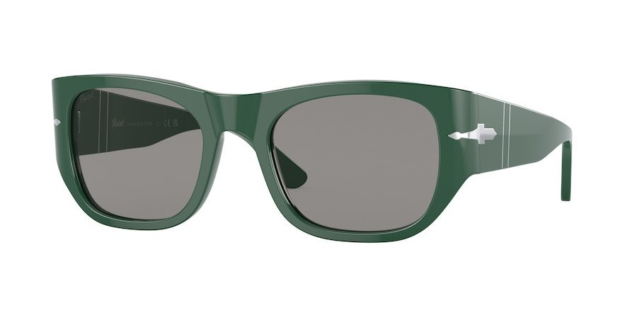 משקפי שמש פרסול 3308-S ירוק מרובעות