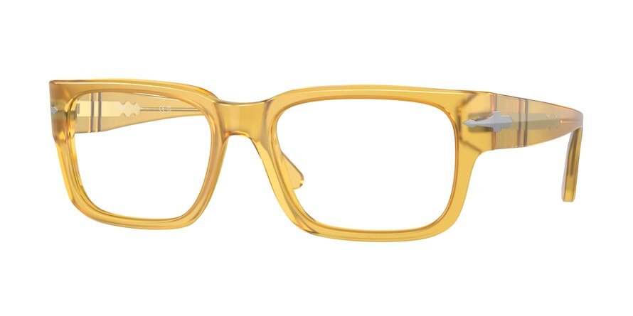 משקפי ראיה פרסול לגברים 3315-V צהוב מלבניות