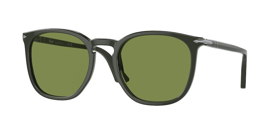 משקפי שמש פרסול 3316-S ירוק מלבניות