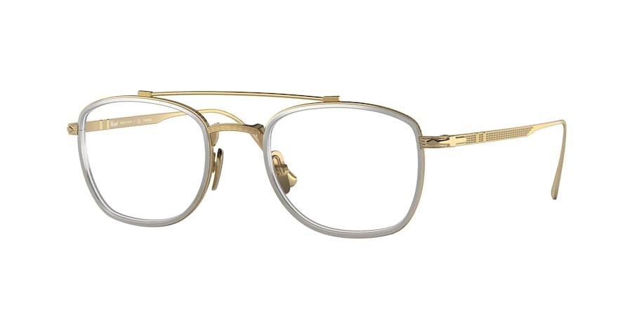 משקפי ראיה פרסול לגברים 5005-V-T זהב מלבניות
